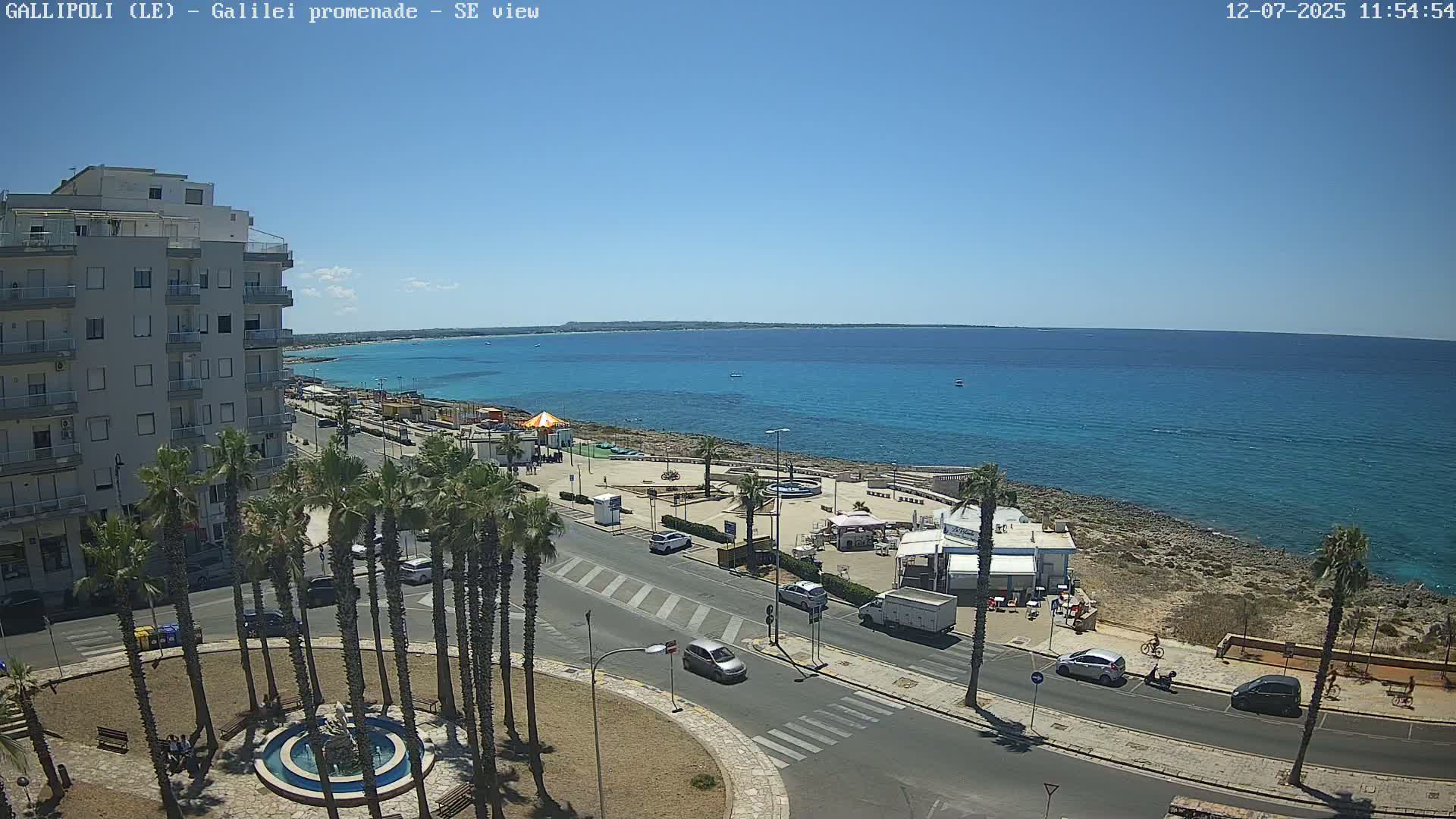 Gallipoli Coast Live Cam - Apulia, Italy