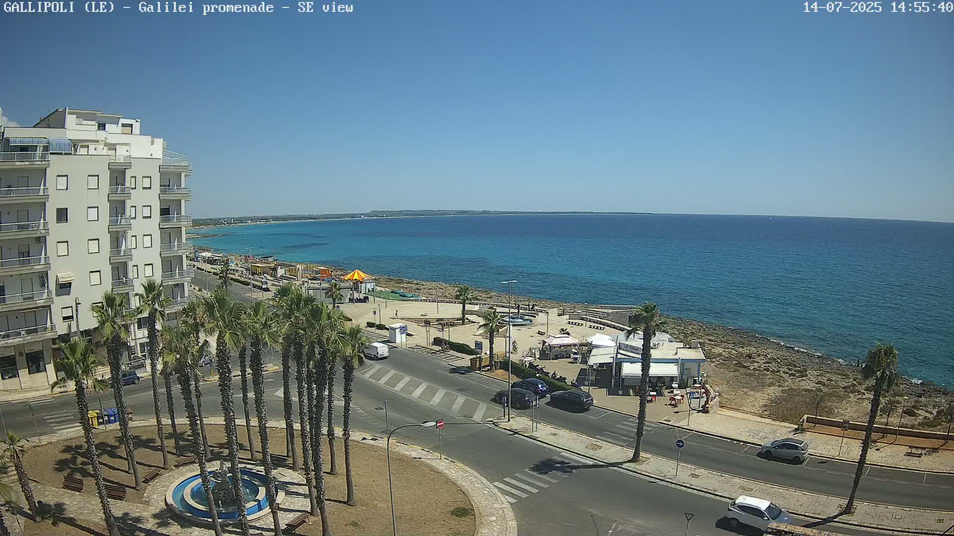 Gallipoli Coast Live Cam - Apulia, Italy