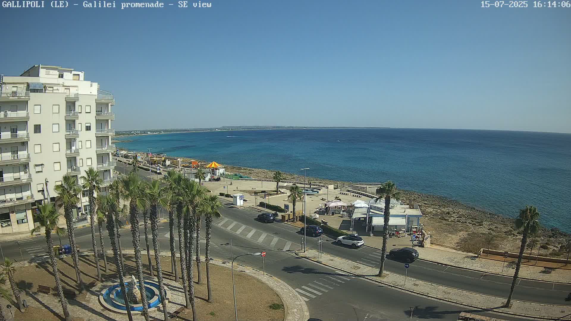 Gallipoli Coast Live Cam - Apulia, Italy