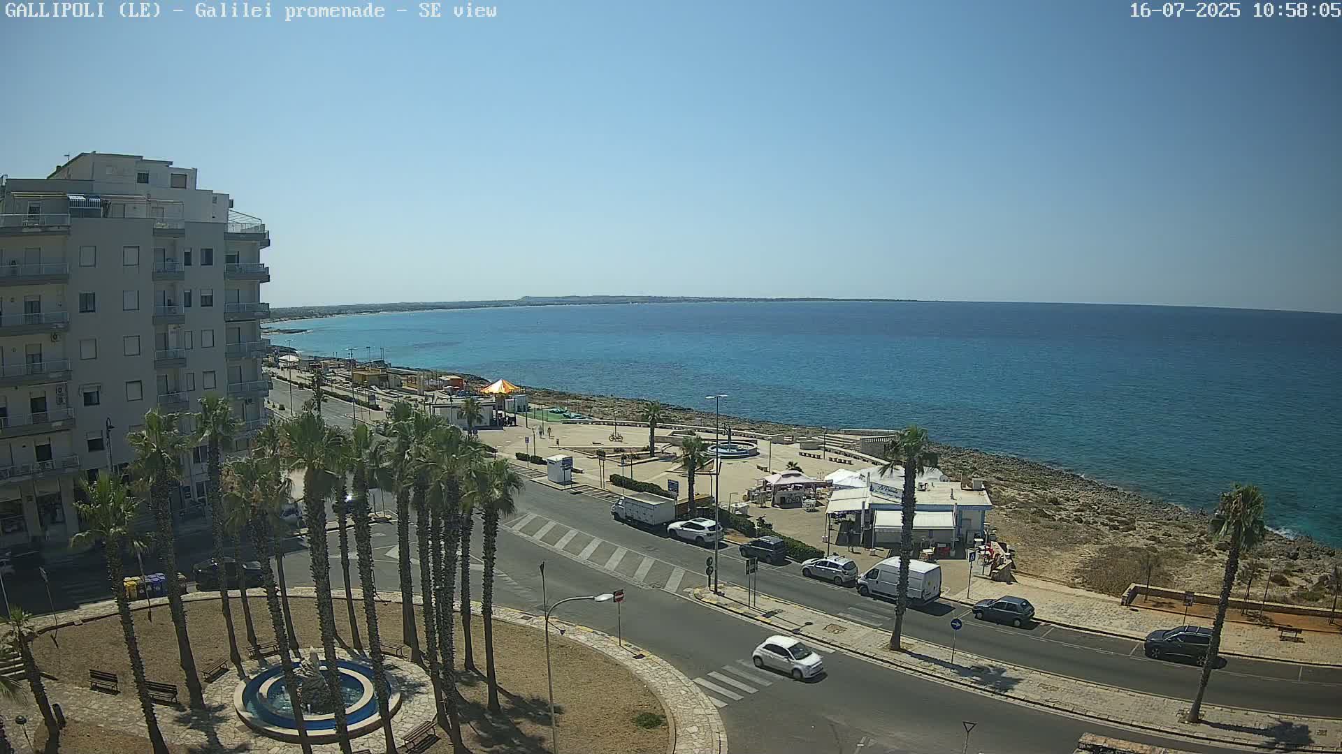 Gallipoli Coast Live Cam - Apulia, Italy
