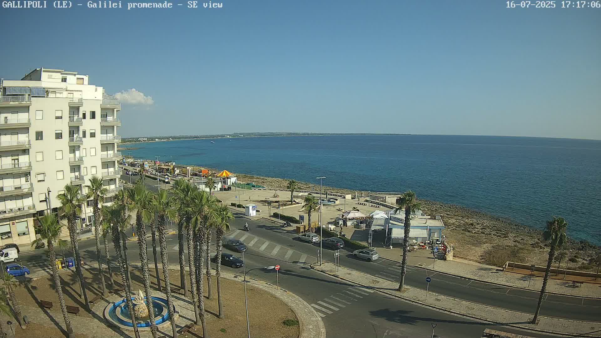 Gallipoli Coast Live Cam - Apulia, Italy