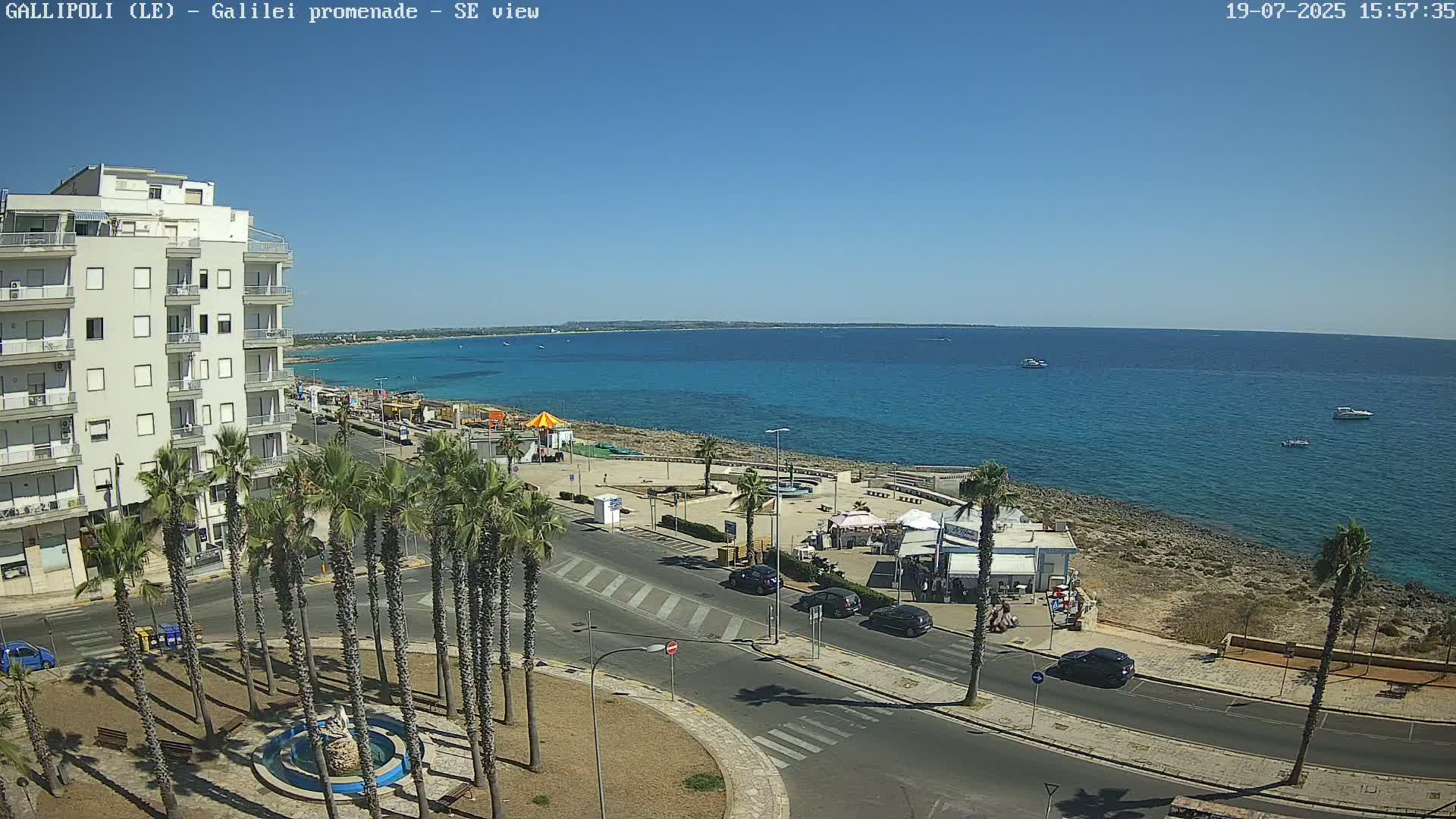 Gallipoli Coast Live Cam - Apulia, Italy