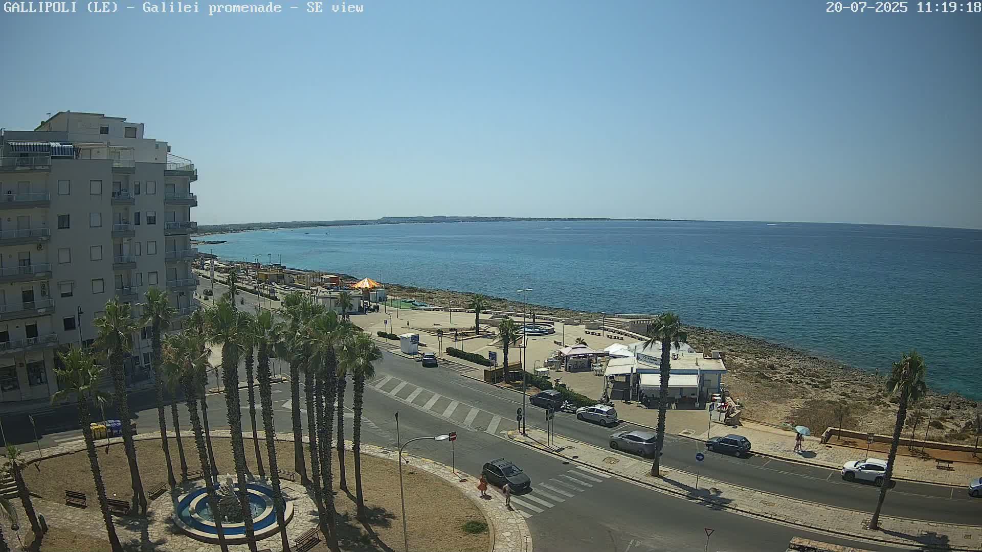 Gallipoli Coast Live Cam - Apulia, Italy