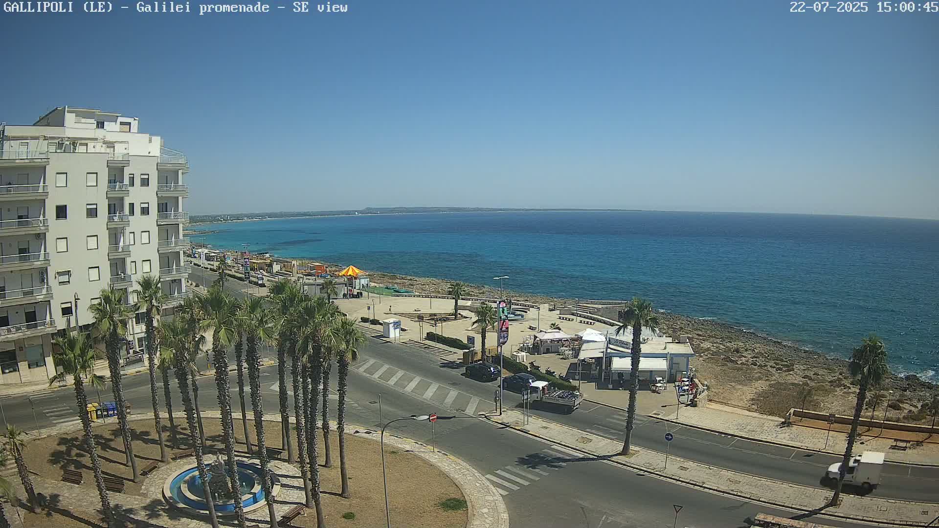 Gallipoli Coast Live Cam - Apulia, Italy