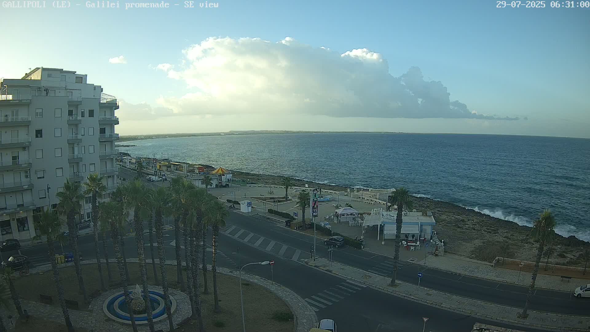 Gallipoli Coast Live Cam - Apulia, Italy