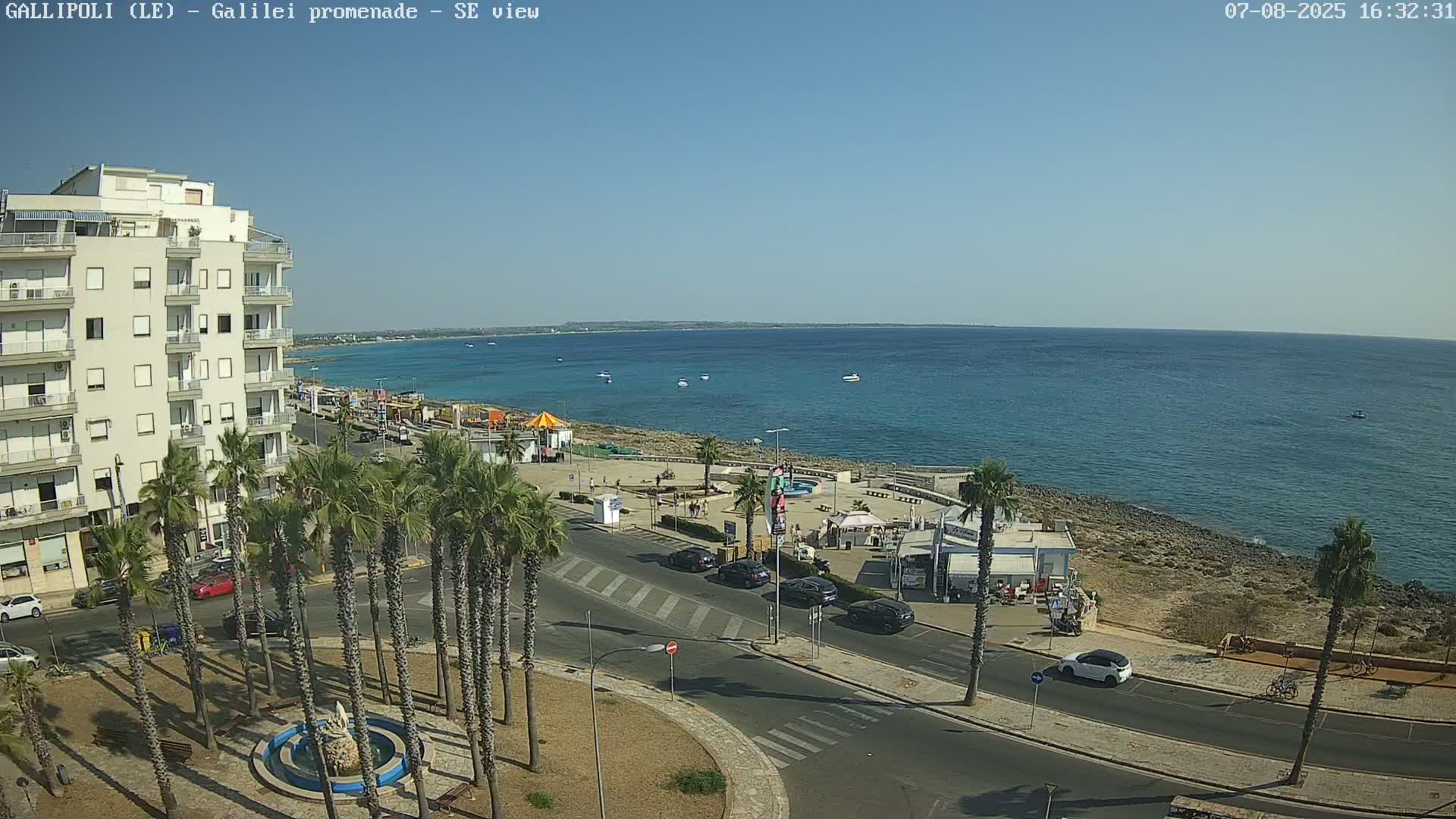 Gallipoli Coast Live Cam - Apulia, Italy