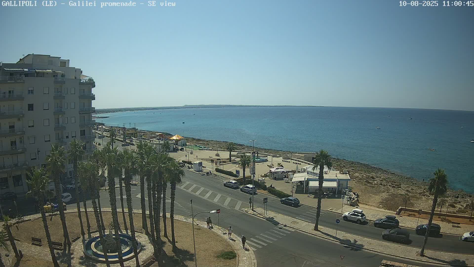 Gallipoli Coast Live Cam - Apulia, Italy