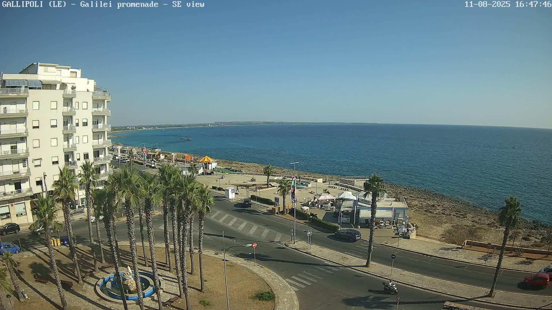 Gallipoli Coast Live Cam - Apulia, Italy