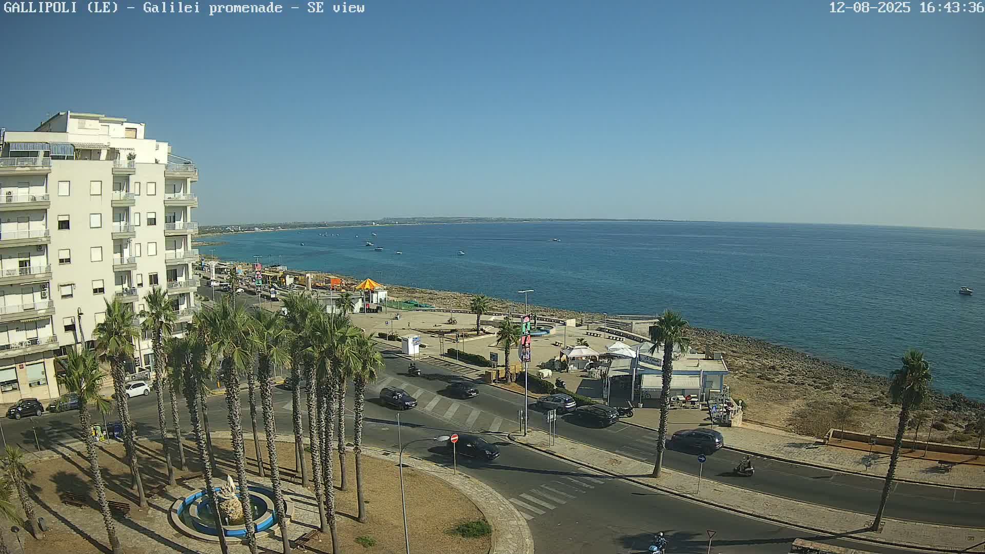 Gallipoli Coast Live Cam - Apulia, Italy