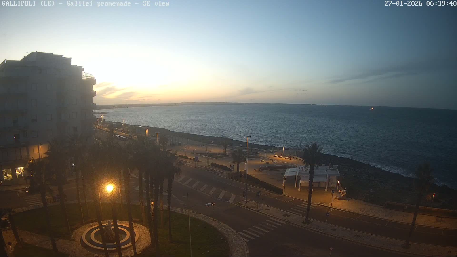 Gallipoli Coast Live Cam - Apulia, Italy