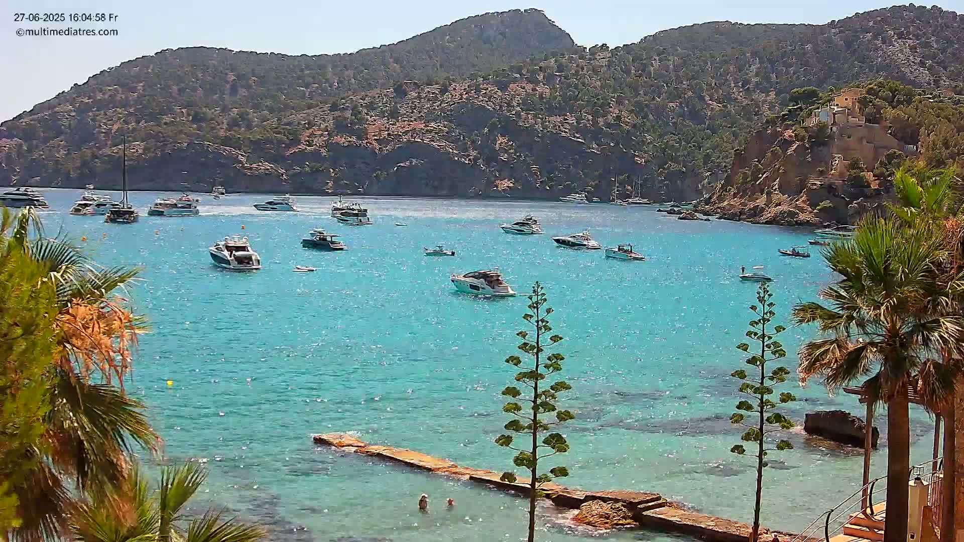 Mallorca Camp de Mar Roca Coast  Live Cam - Sierra de Tramontana, Mallorca, Islas Baleares (Balearic Islands), Spain