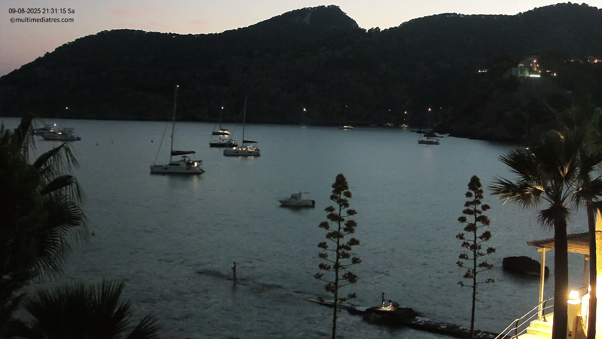 Mallorca Camp de Mar Roca Coast  Live Cam - Sierra de Tramontana, Mallorca, Islas Baleares (Balearic Islands), Spain