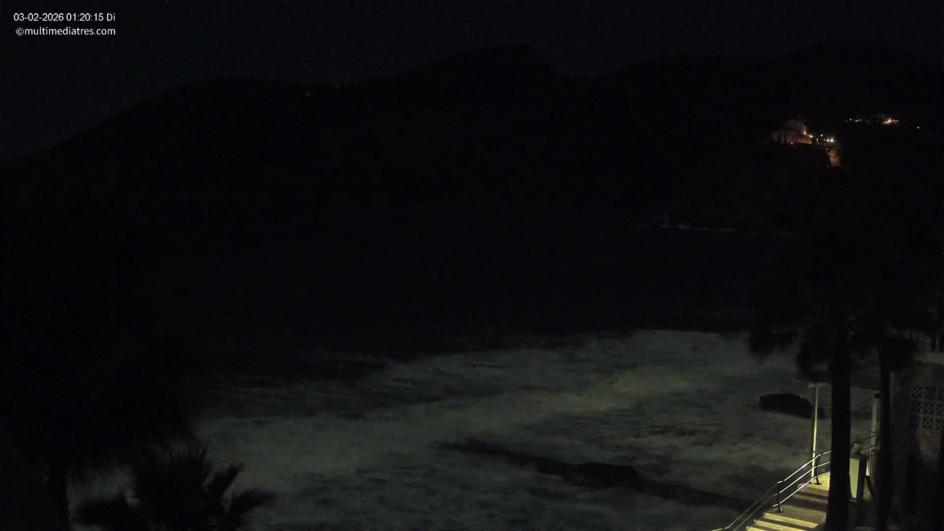 Mallorca, Camp de Mar Roca Coast  Live Cam - Sierra de Tramontana, Mallorca, Islas Baleares (Balearic Islands), Spain