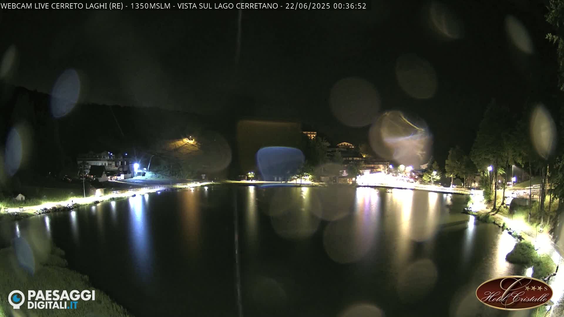 Cerreto Laghi Lake & Alpe di Succiso (Alp of Succiso Mount) Panaromic Live Cam -  Reggio Emilia, Emilia-Romagna, Italy