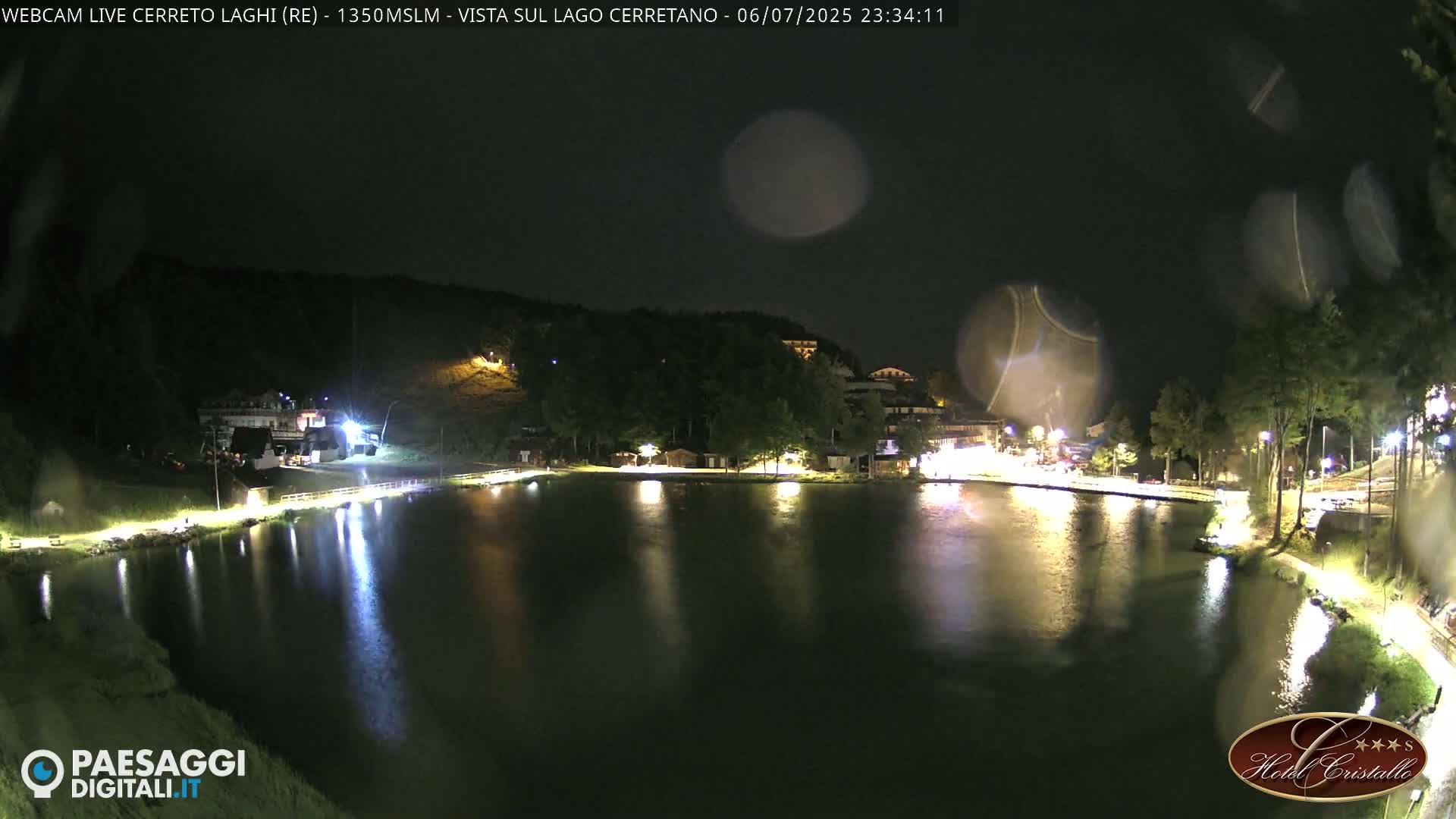 Cerreto Laghi Lake & Alpe di Succiso (Alp of Succiso Mount) Panaromic Live Cam -  Reggio Emilia, Emilia-Romagna, Italy