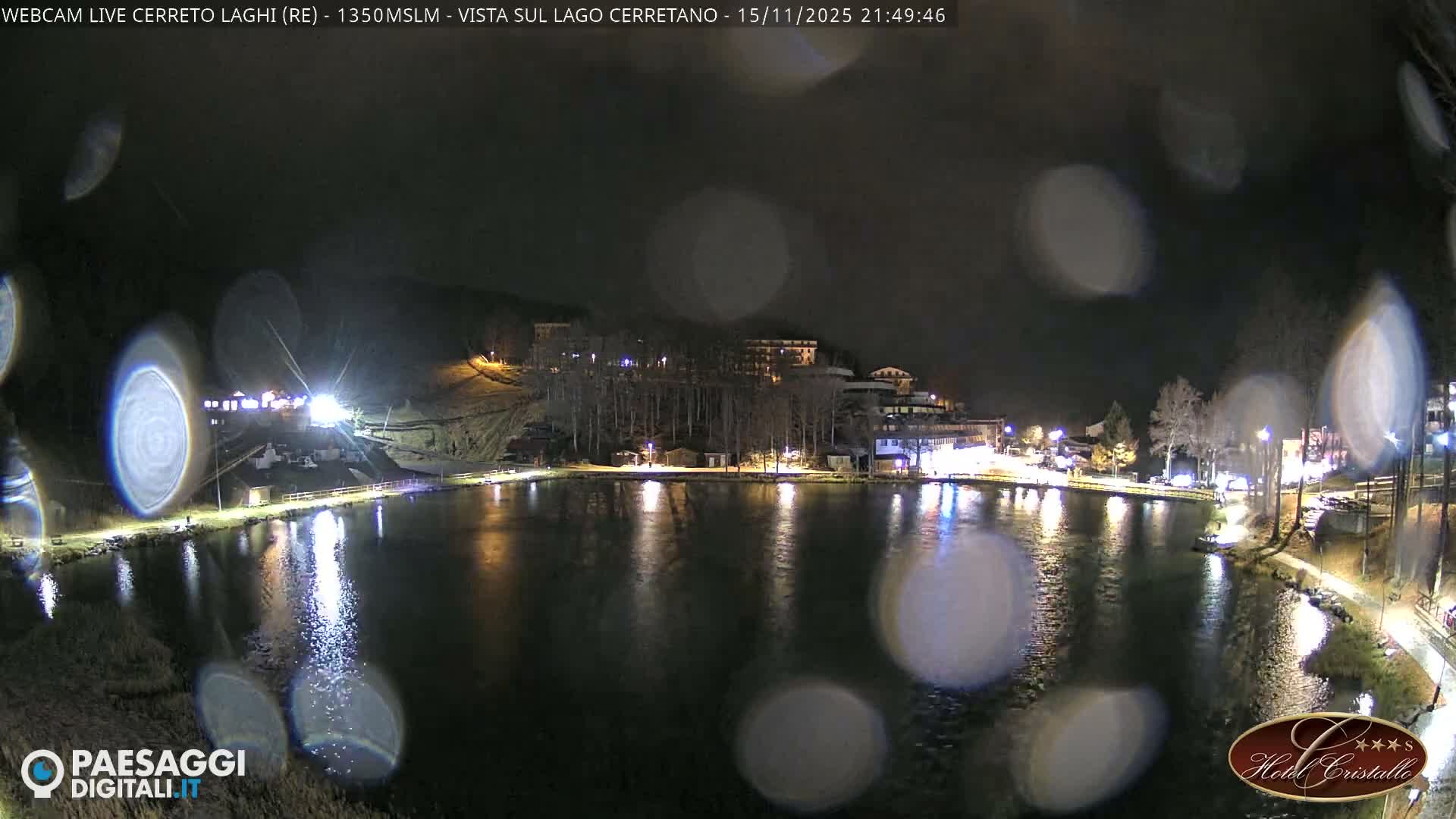 Cerreto Laghi Lake & Alpe di Succiso (Alp of Succiso Mount) Panaromic Live Cam -  Reggio Emilia, Emilia-Romagna, Italy