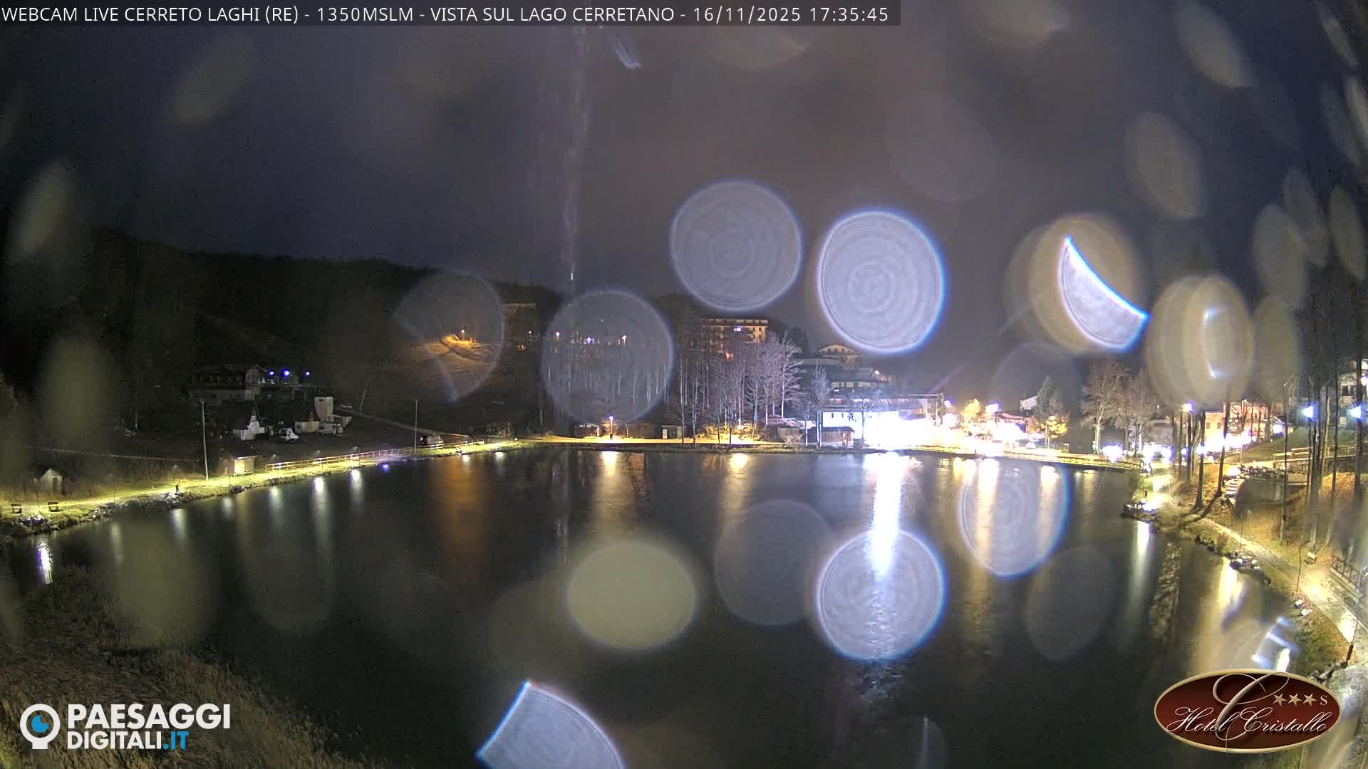 Cerreto Laghi Lake & Alpe di Succiso (Alp of Succiso Mount) Panaromic Live Cam -  Reggio Emilia, Emilia-Romagna, Italy