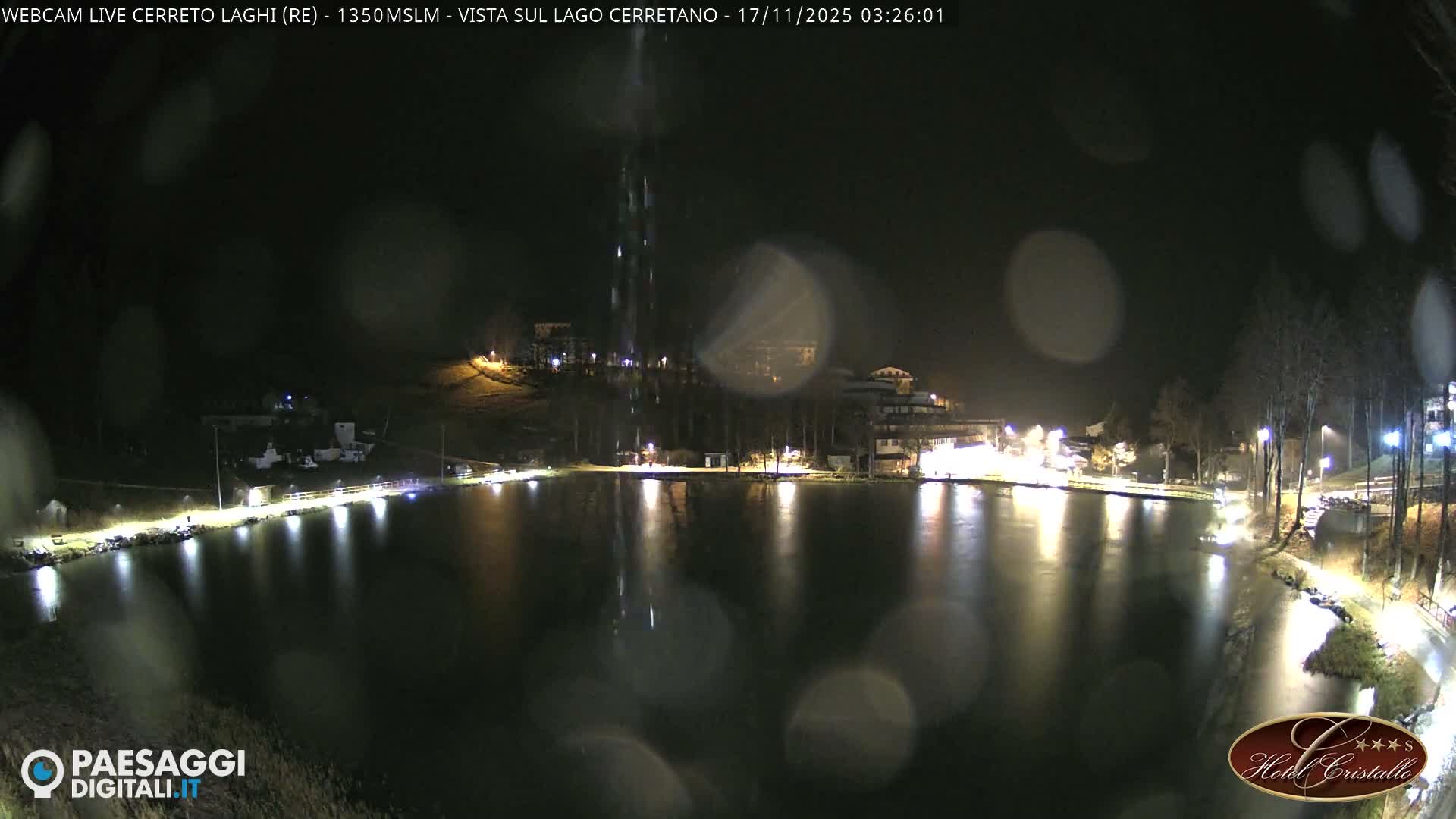 Cerreto Laghi Lake & Alpe di Succiso (Alp of Succiso Mount) Panaromic Live Cam -  Reggio Emilia, Emilia-Romagna, Italy