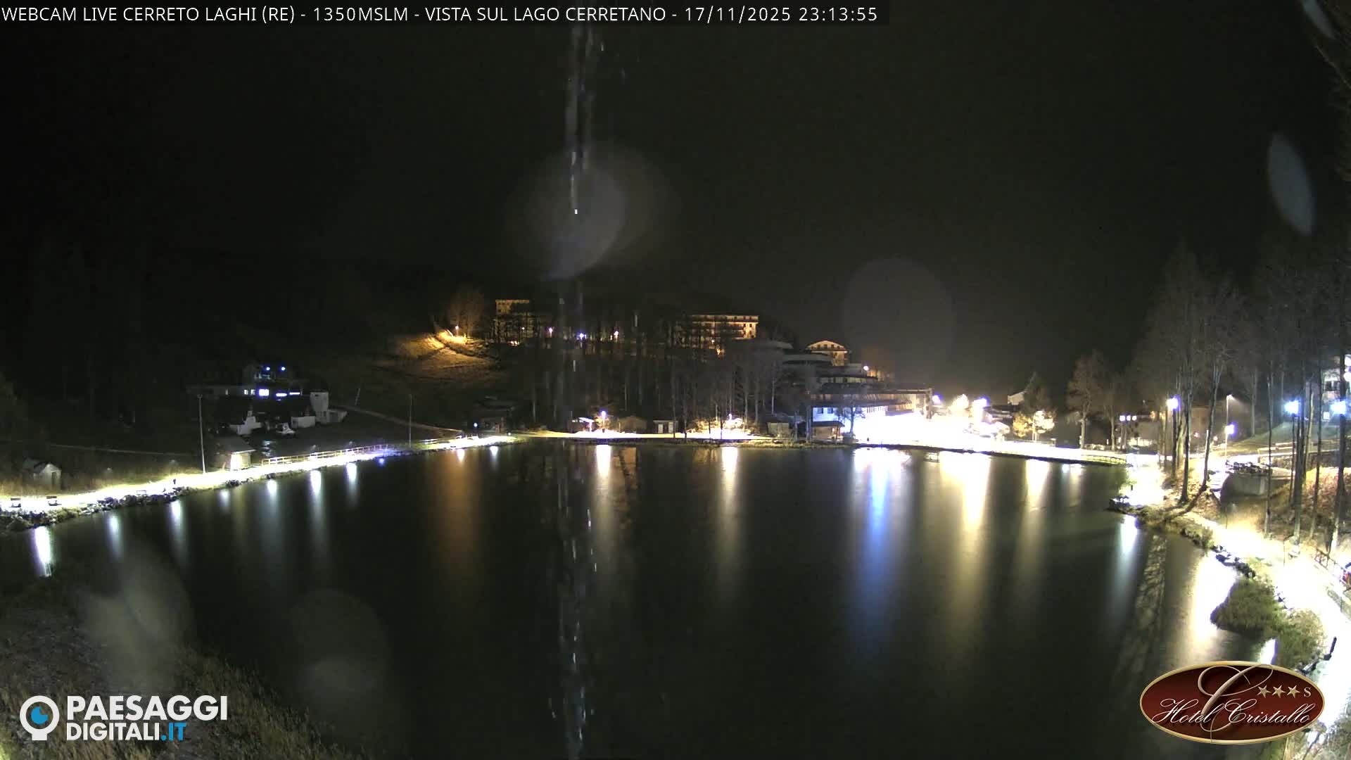 Cerreto Laghi Lake & Alpe di Succiso (Alp of Succiso Mount) Panaromic Live Cam -  Reggio Emilia, Emilia-Romagna, Italy