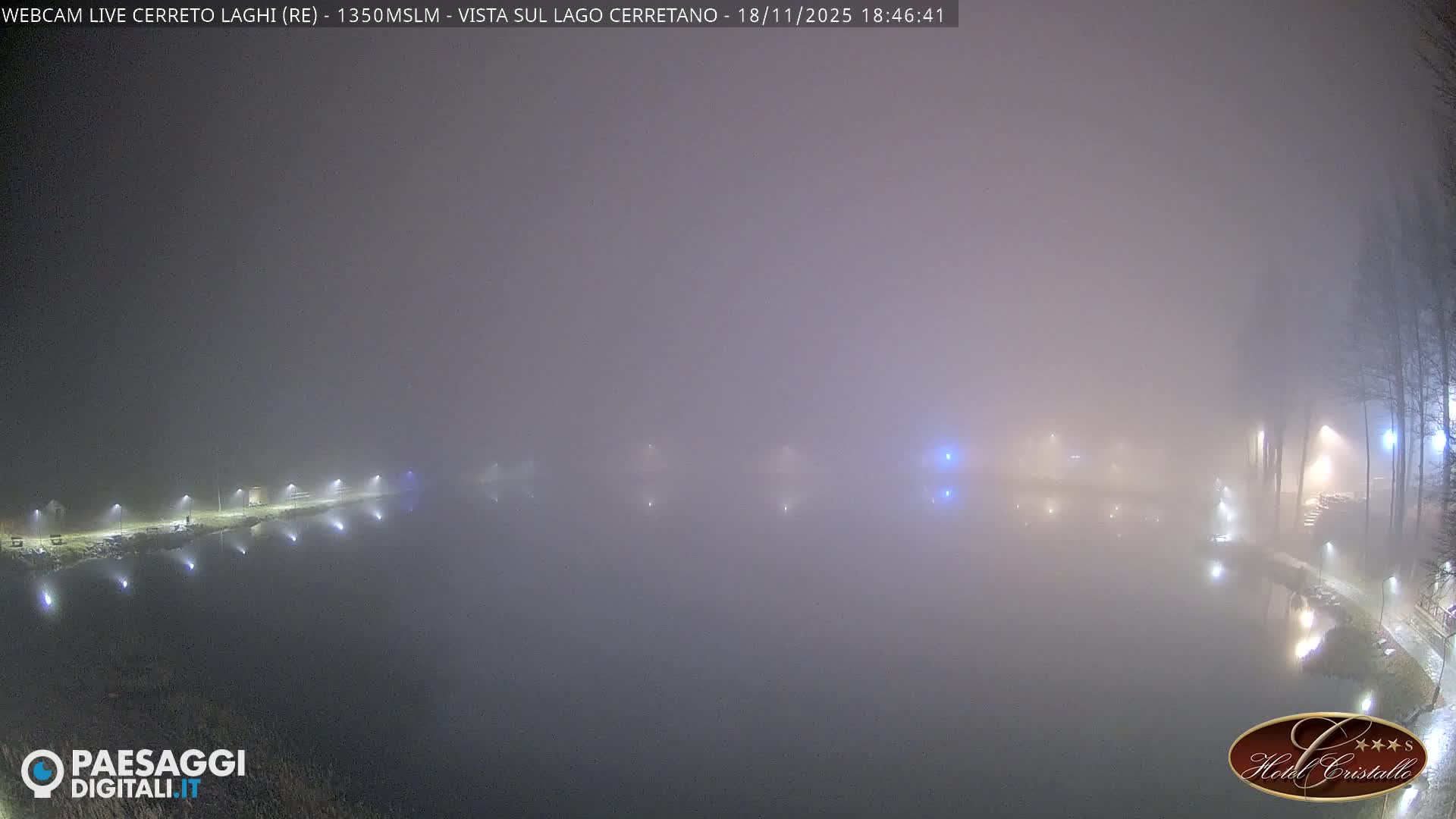 Cerreto Laghi Lake & Alpe di Succiso (Alp of Succiso Mount) Panaromic Live Cam -  Reggio Emilia, Emilia-Romagna, Italy