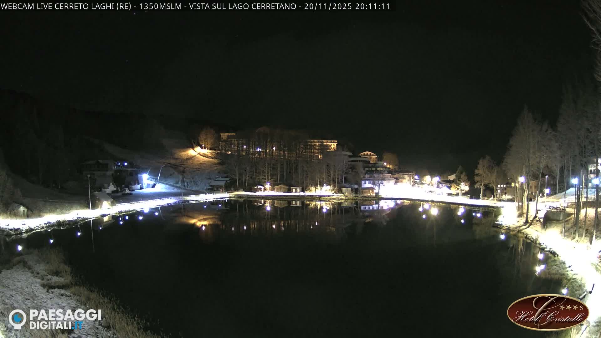 Cerreto Laghi Lake & Alpe di Succiso (Alp of Succiso Mount) Panaromic Live Cam -  Reggio Emilia, Emilia-Romagna, Italy