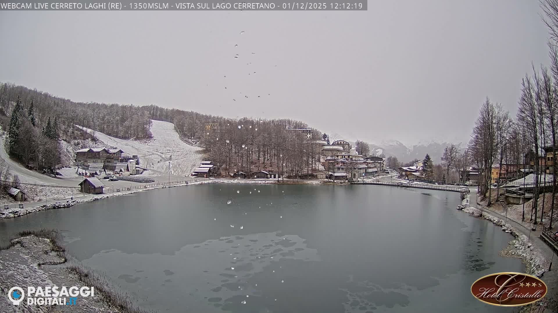 Cerreto Laghi Lake & Alpe di Succiso (Alp of Succiso Mount) Panaromic Live Cam -  Reggio Emilia, Emilia-Romagna, Italy