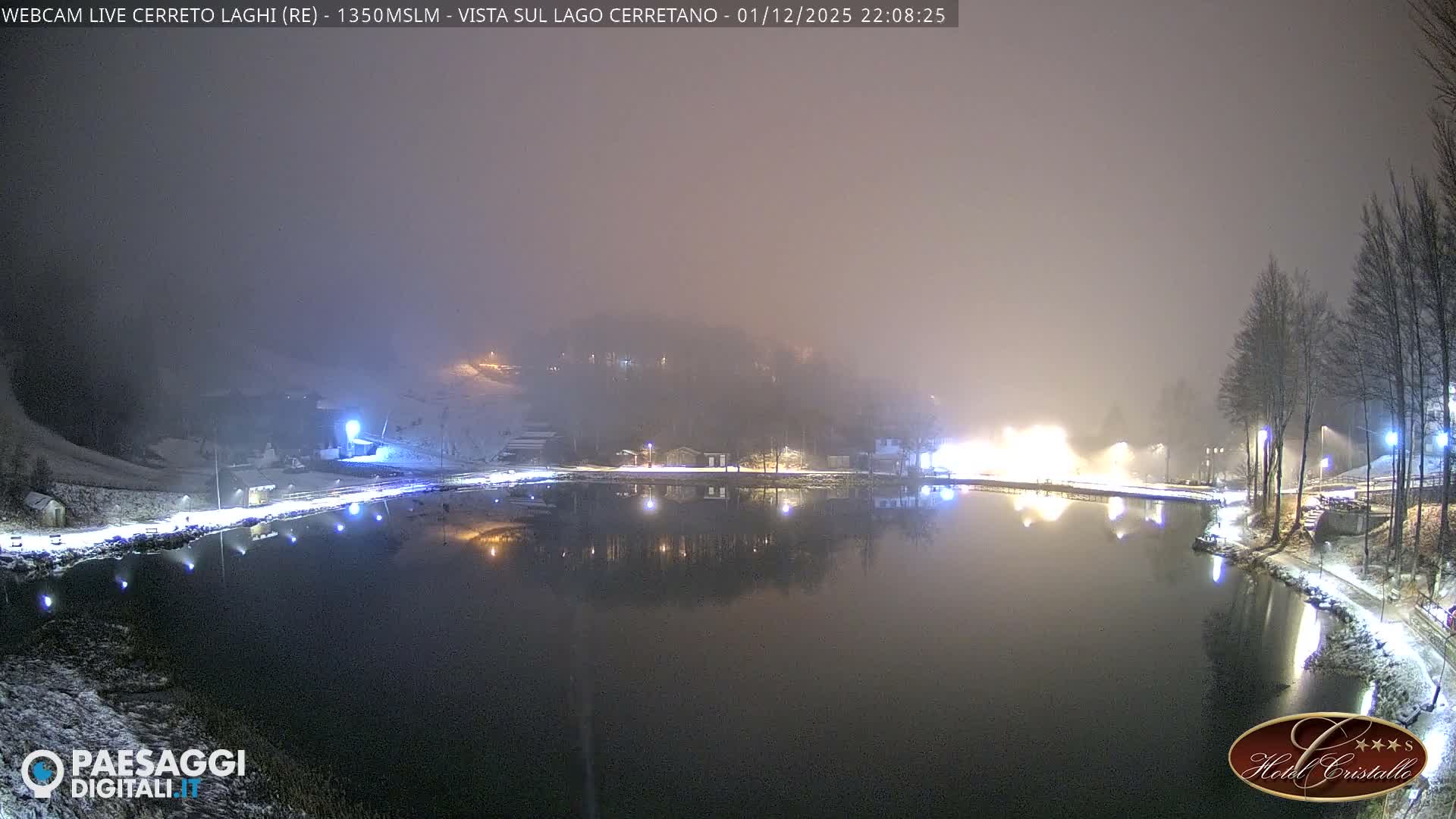 Cerreto Laghi Lake & Alpe di Succiso (Alp of Succiso Mount) Panaromic Live Cam -  Reggio Emilia, Emilia-Romagna, Italy