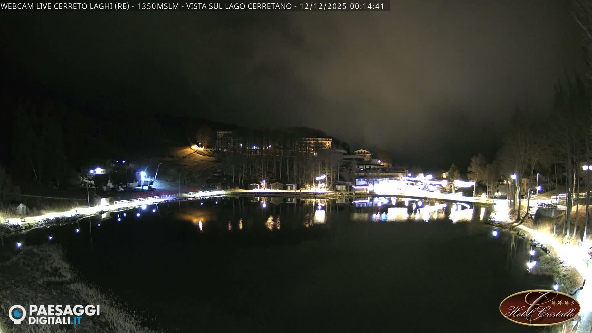 Cerreto Laghi Lake & Alpe di Succiso (Alp of Succiso Mount) Panaromic Live Cam -  Reggio Emilia, Emilia-Romagna, Italy