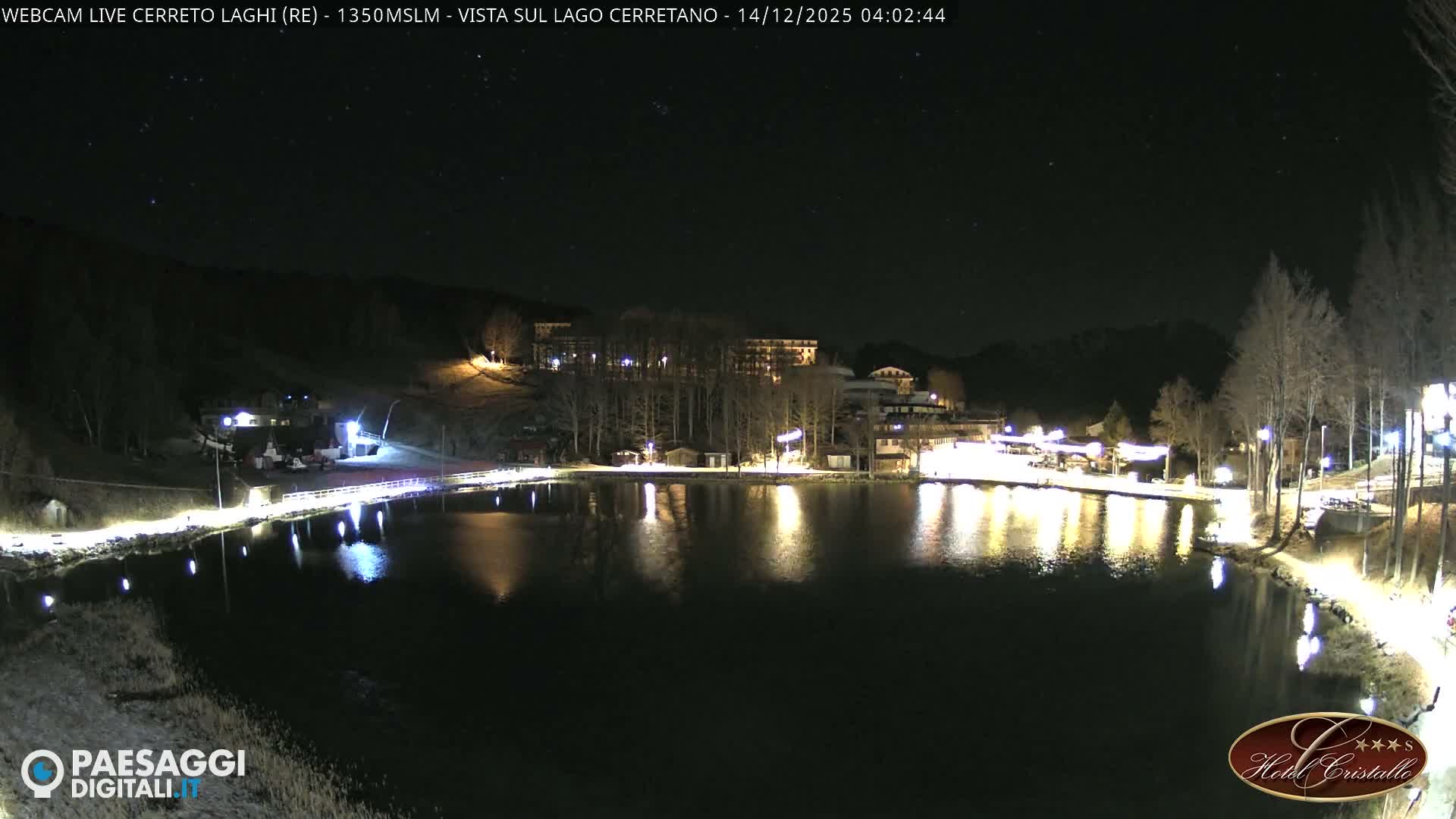 Cerreto Laghi Lake & Alpe di Succiso (Alp of Succiso Mount) Panaromic Live Cam -  Reggio Emilia, Emilia-Romagna, Italy