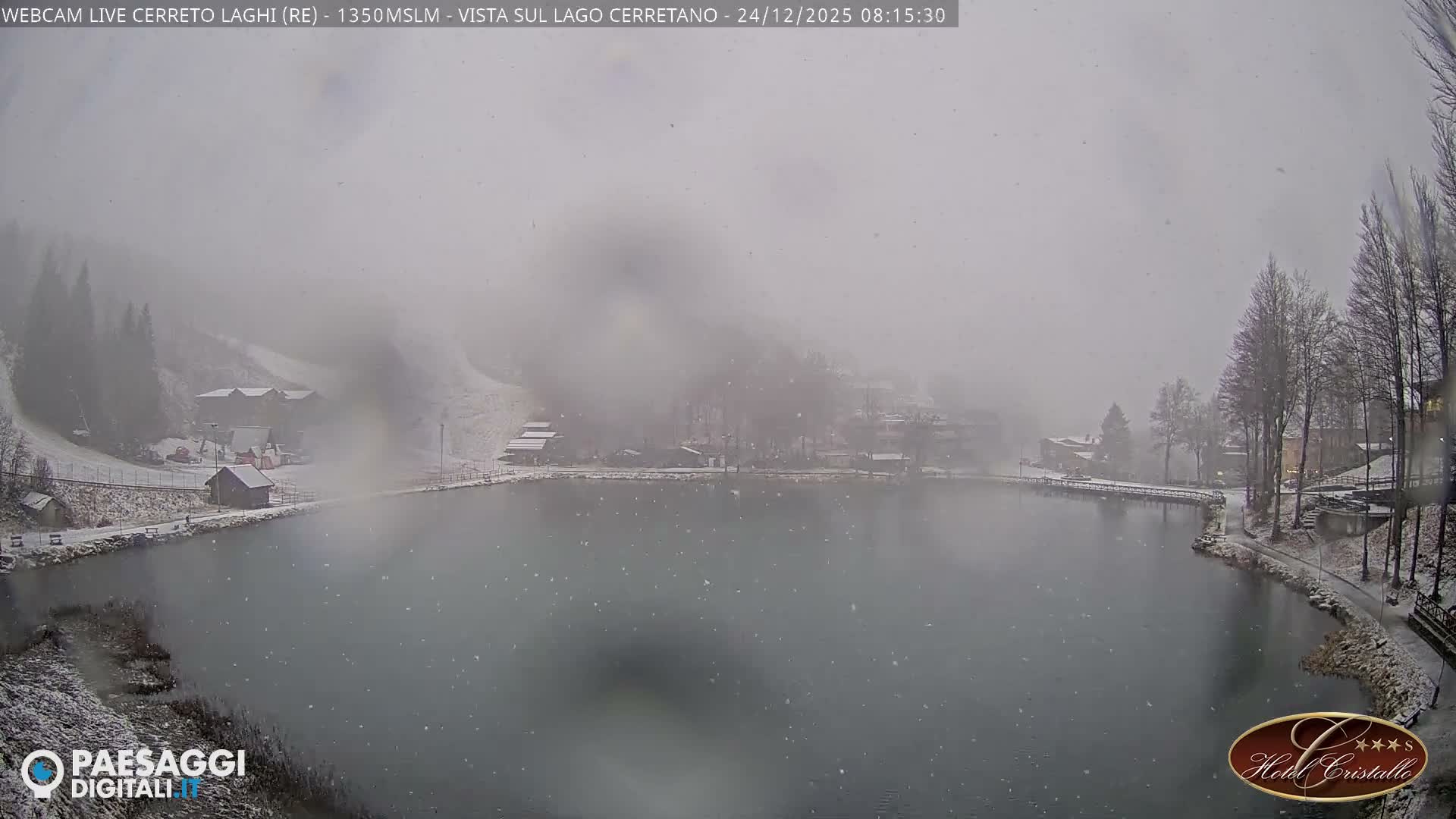 Cerreto Laghi Lake & Alpe di Succiso (Alp of Succiso Mount) Panaromic Live Cam -  Reggio Emilia, Emilia-Romagna, Italy