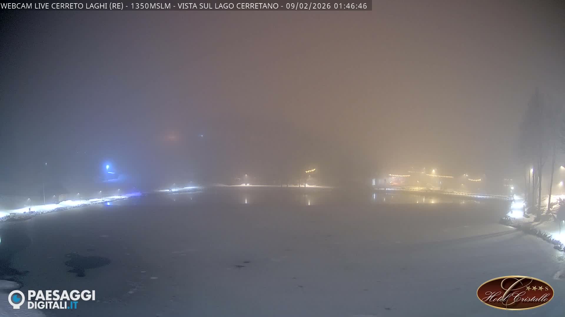Cerreto Laghi Lake & Alpe di Succiso (Alp of Succiso Mount) Panaromic Live Cam -  Reggio Emilia, Emilia-Romagna, Italy