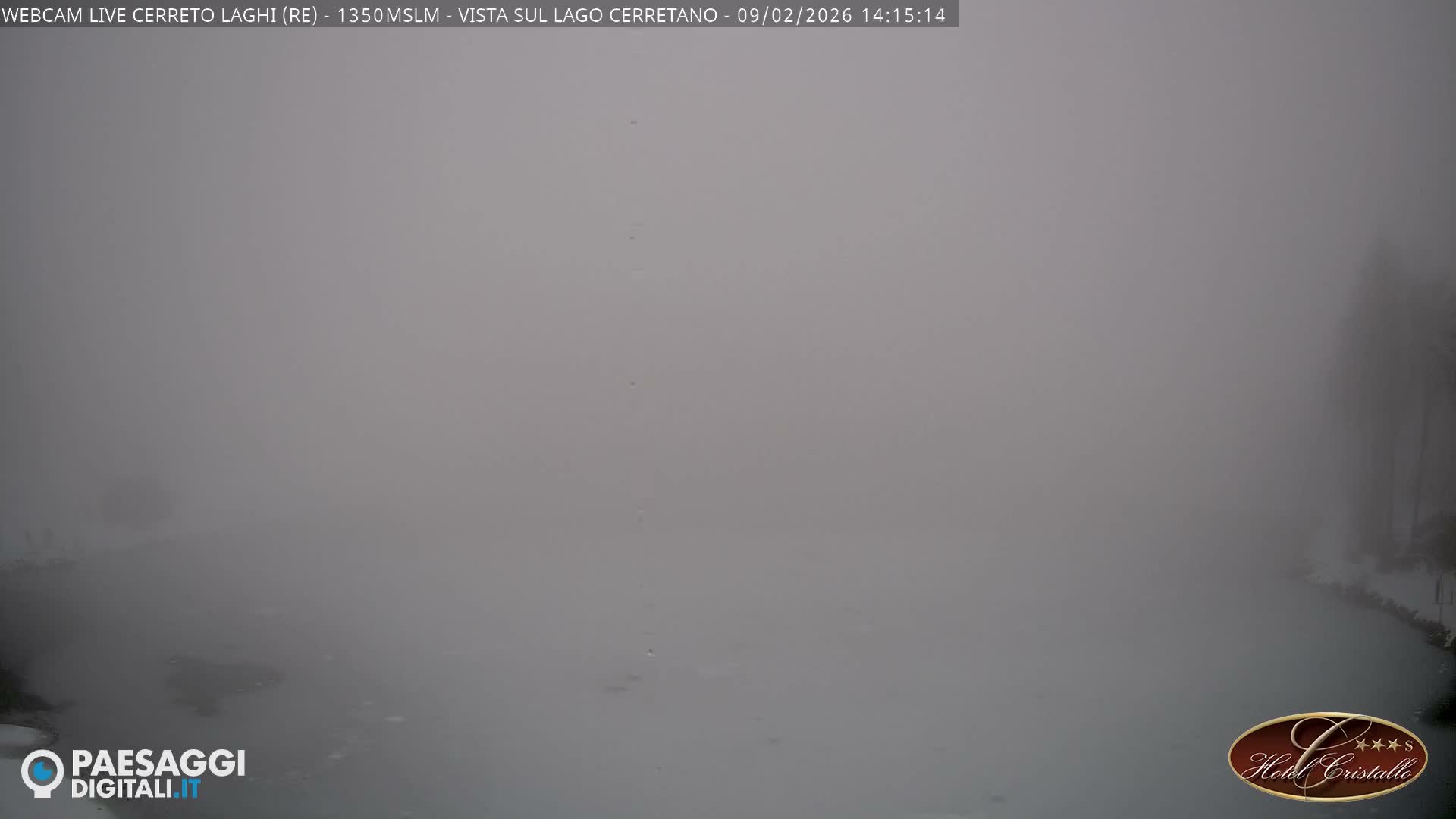 Cerreto Laghi Lake & Alpe di Succiso (Alp of Succiso Mount) Panaromic Live Cam -  Reggio Emilia, Emilia-Romagna, Italy