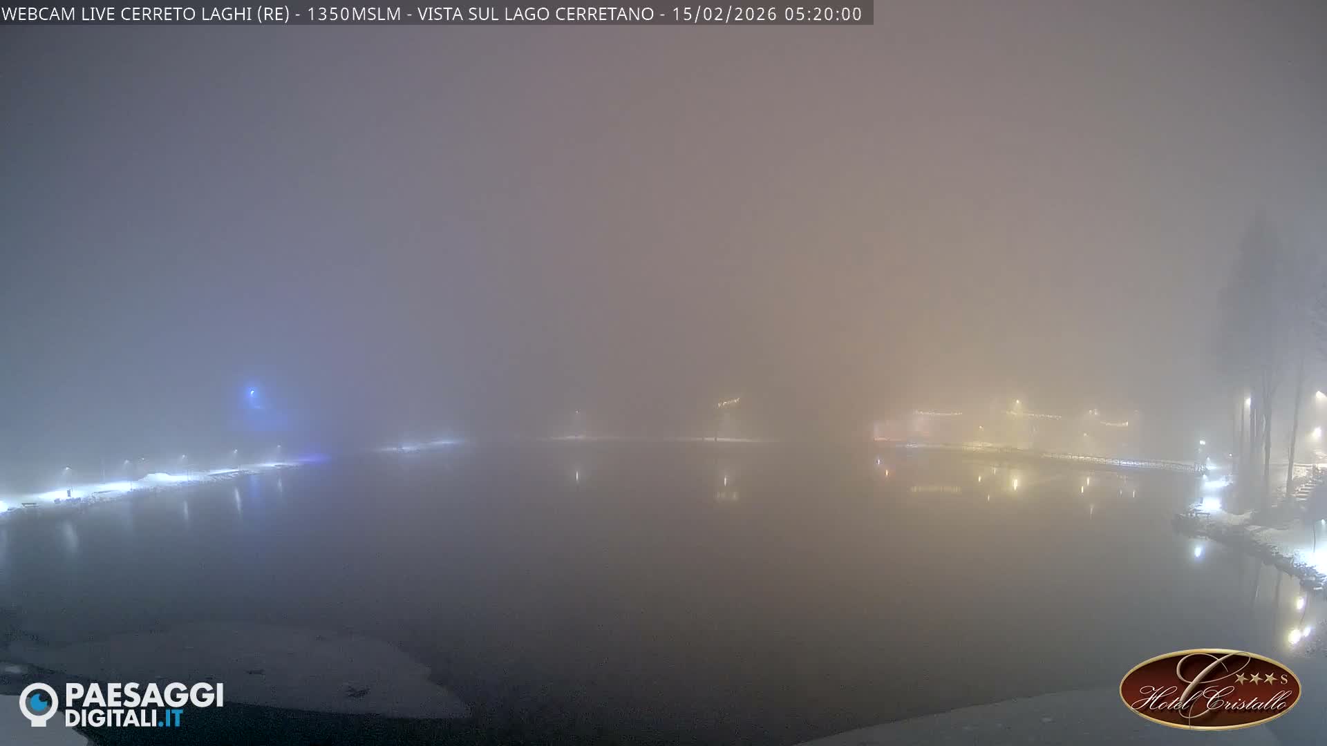 Cerreto Laghi Lake & Alpe di Succiso (Alp of Succiso Mount) Panaromic Live Cam -  Reggio Emilia, Emilia-Romagna, Italy