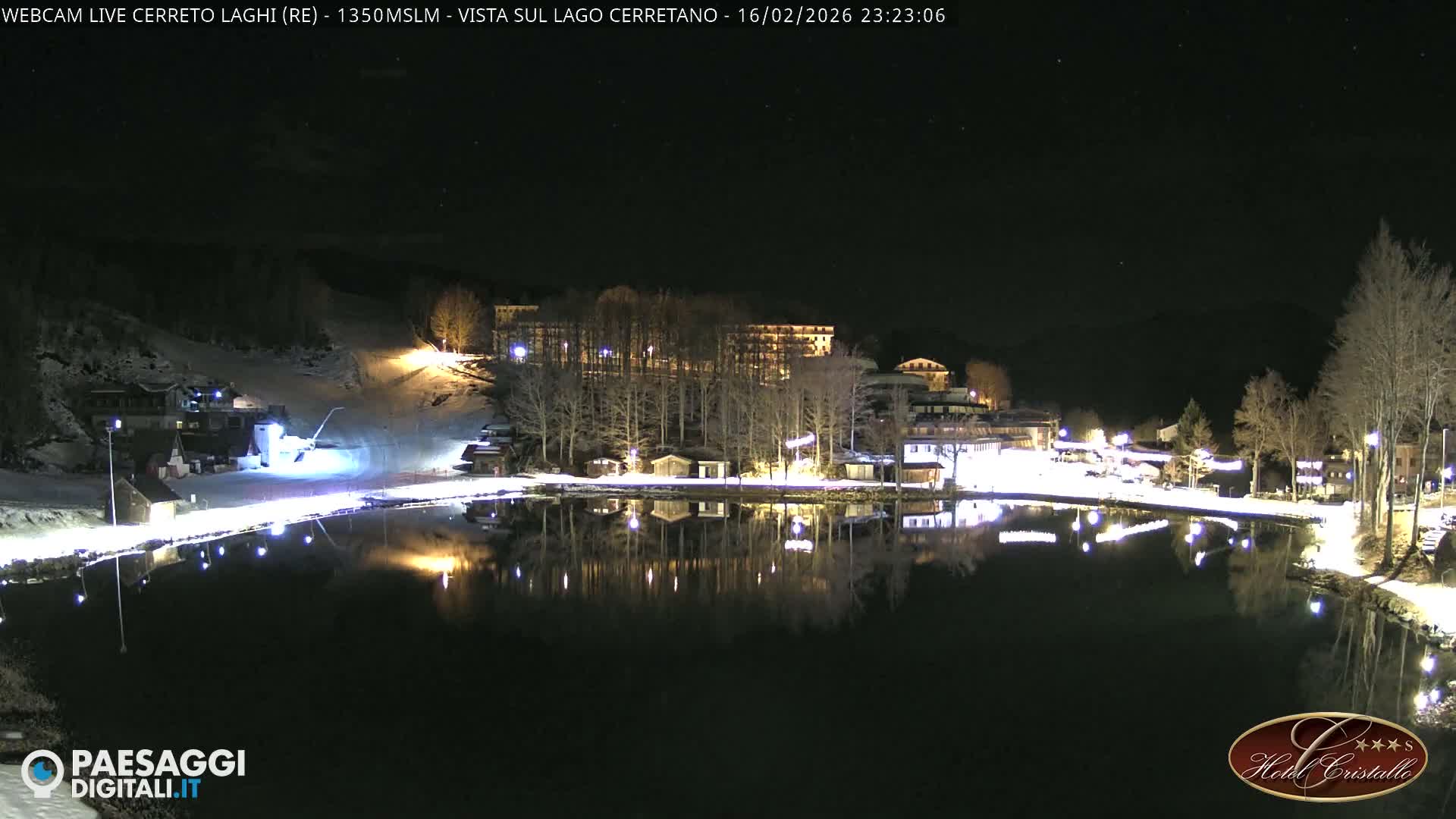 Cerreto Laghi Lake & Alpe di Succiso (Alp of Succiso Mount) Panaromic Live Cam -  Reggio Emilia, Emilia-Romagna, Italy