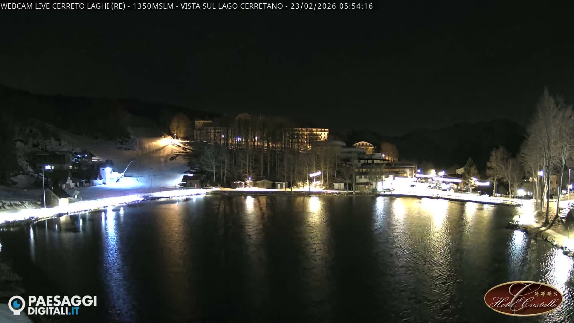 Cerreto Laghi Lake & Alpe di Succiso (Alp of Succiso Mount) Panaromic Live Cam -  Reggio Emilia, Emilia-Romagna, Italy
