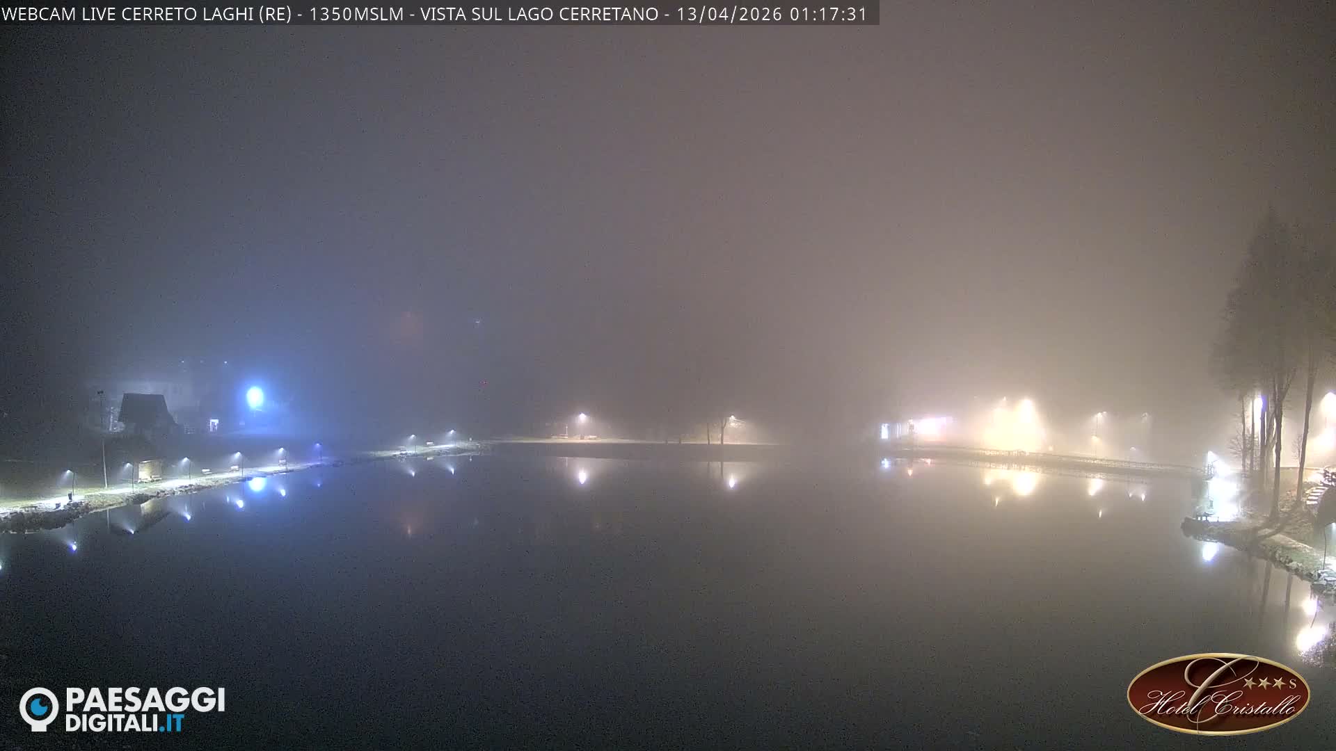 Cerreto Laghi Lake & Alpe di Succiso (Alp of Succiso Mount) Panaromic Live Cam -  Reggio Emilia, Emilia-Romagna, Italy