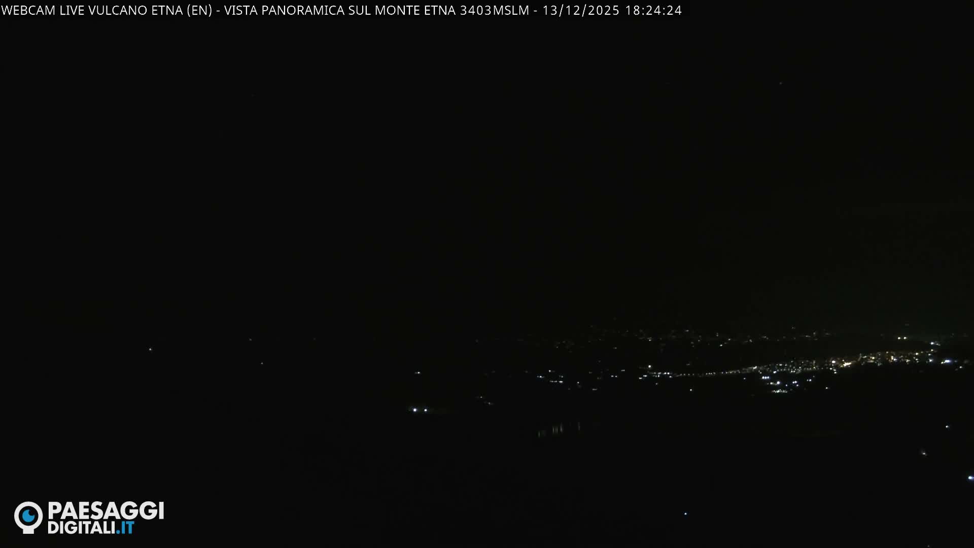 Etna Volcano , Monte Etna  & Agira City View Live Cam - Enna, Scily, Italy