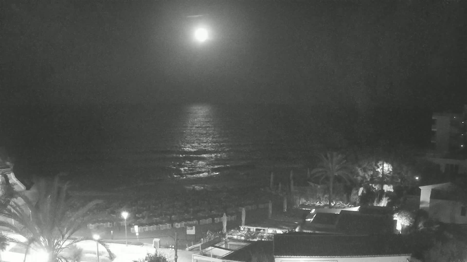 (Playa) Platja de Son Moll Beach Live Cam - Levante, Mallorca, Islas Baleares (Balearic Islands), Spain