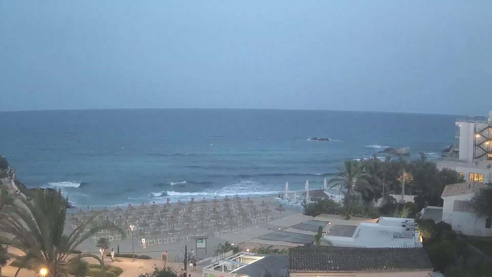 (Playa) Platja de Son Moll Beach Live Cam - Levante, Mallorca, Islas Baleares (Balearic Islands), Spain