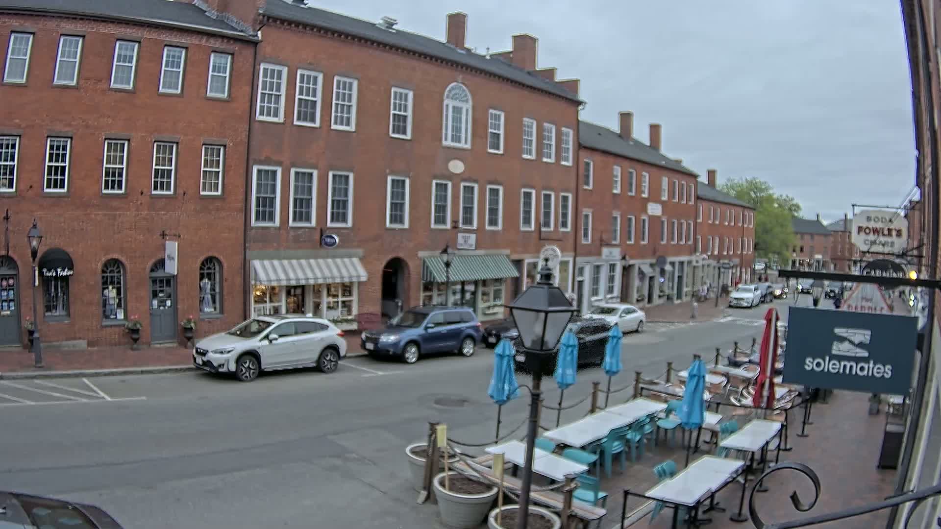 Newburyport, State Street North View Live Cam - Newburyport, Essex, Massachusetts, USA