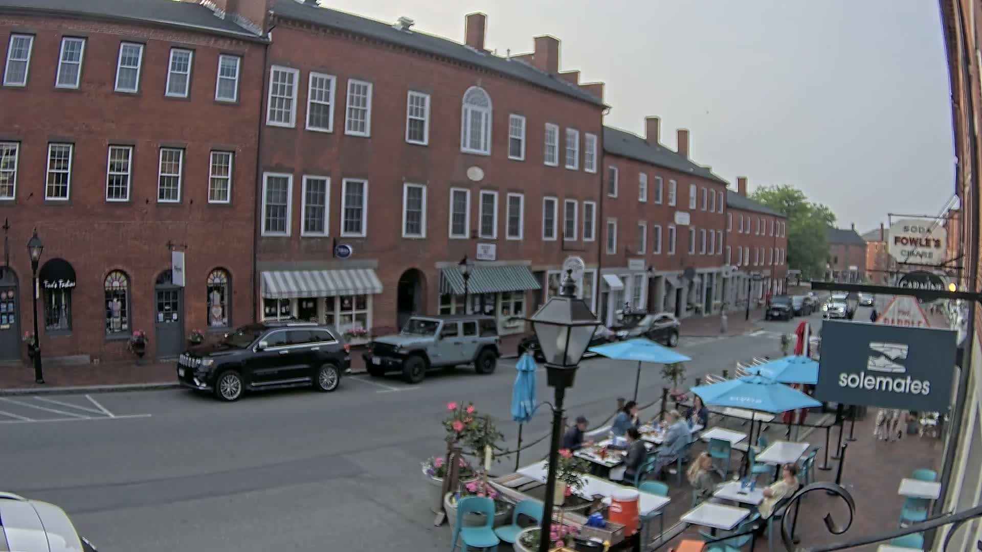 Newburyport, State Street North View Live Cam - Newburyport, Essex, Massachusetts, USA