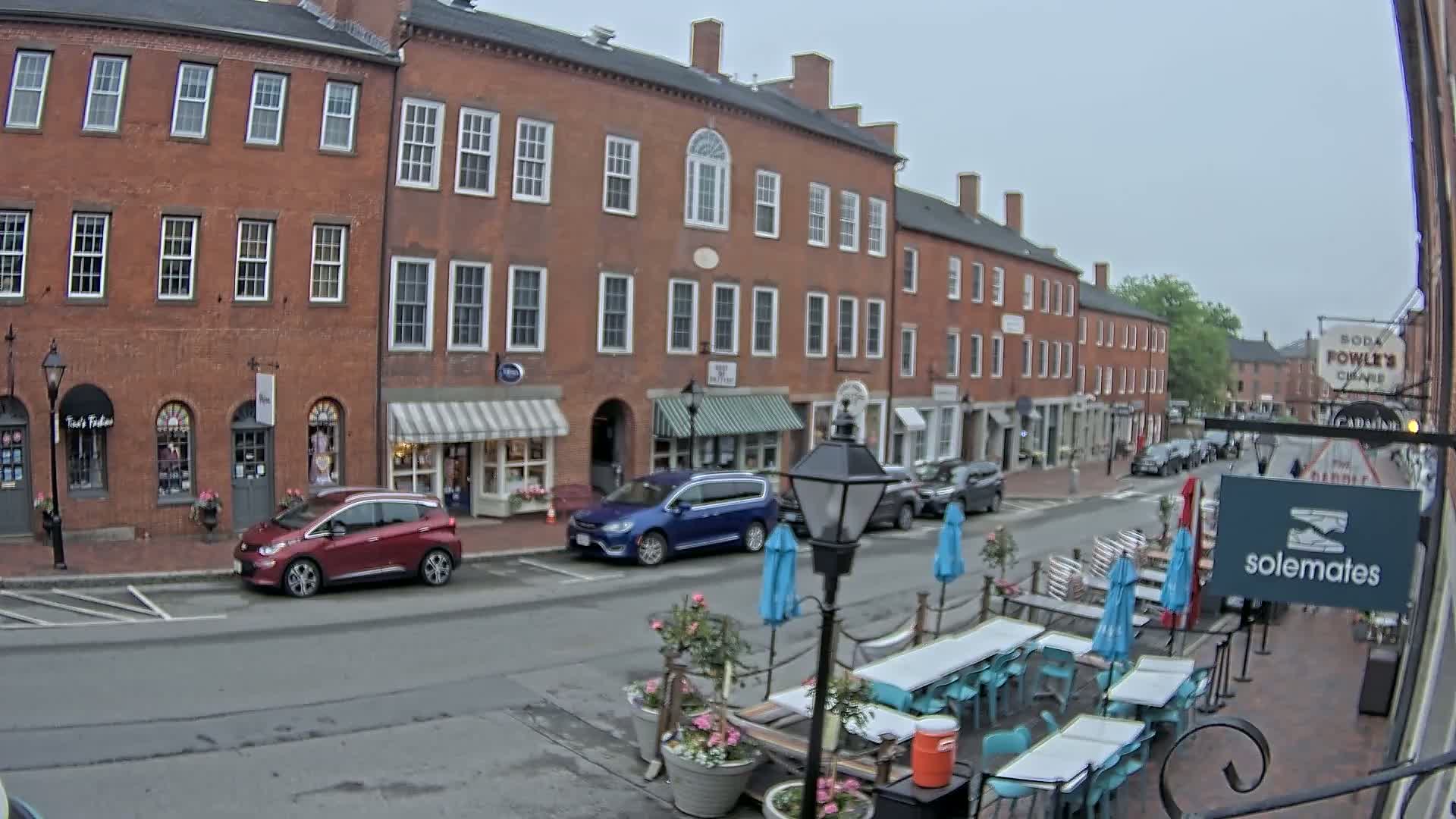 Newburyport, State Street North View Live Cam - Newburyport, Essex, Massachusetts, USA