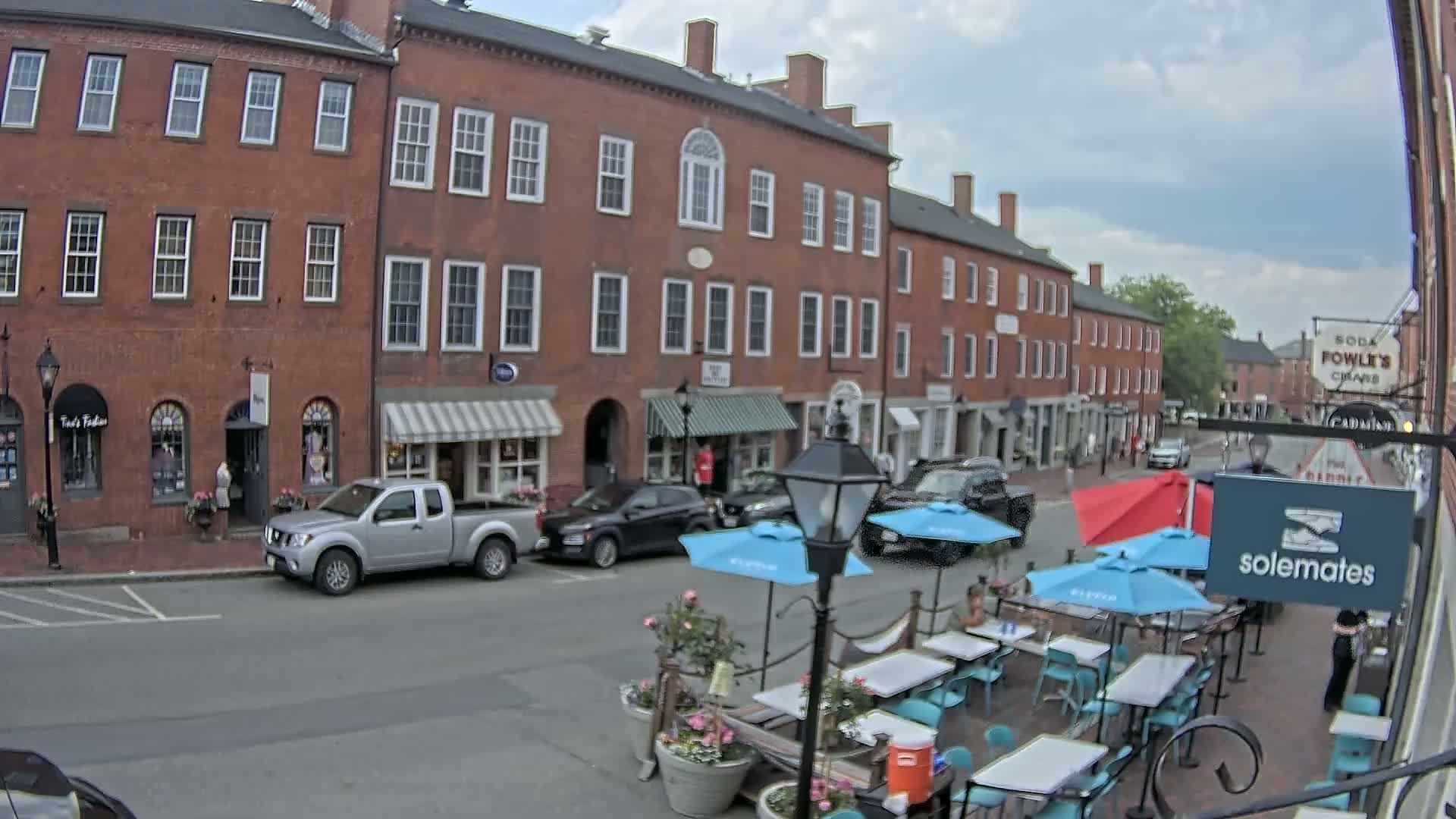 Newburyport, State Street North View Live Cam - Newburyport, Essex, Massachusetts, USA