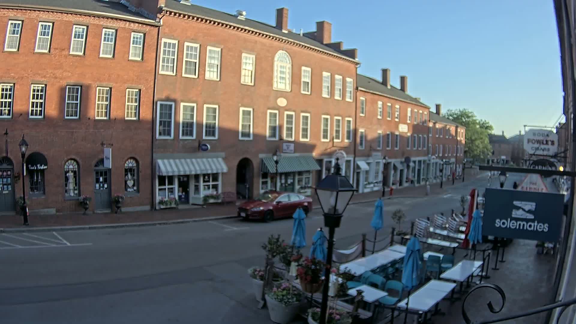 Newburyport, State Street North View Live Cam - Newburyport, Essex, Massachusetts, USA