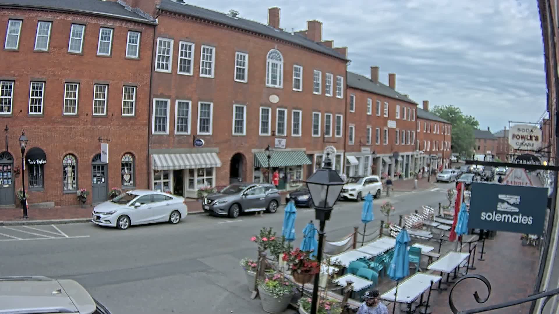 Newburyport, State Street North View Live Cam - Newburyport, Essex, Massachusetts, USA