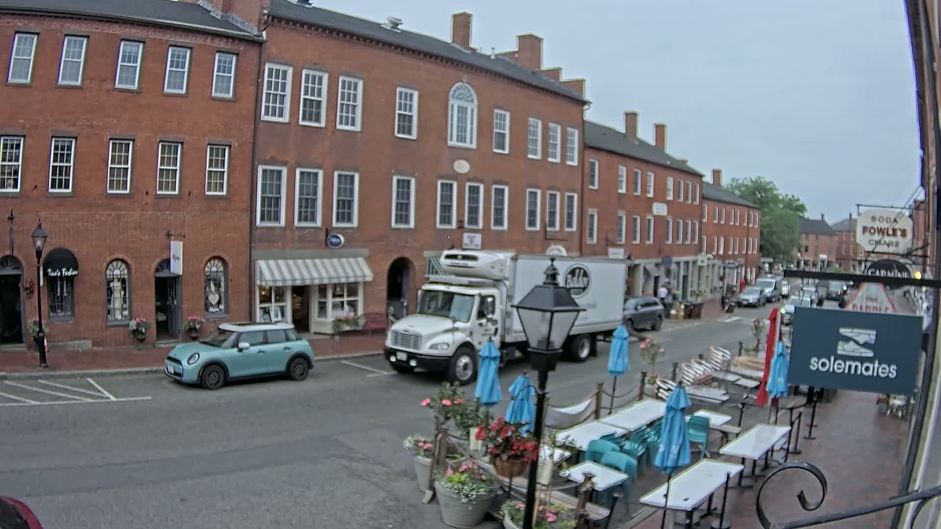 Newburyport, State Street North View Live Cam - Newburyport, Essex, Massachusetts, USA