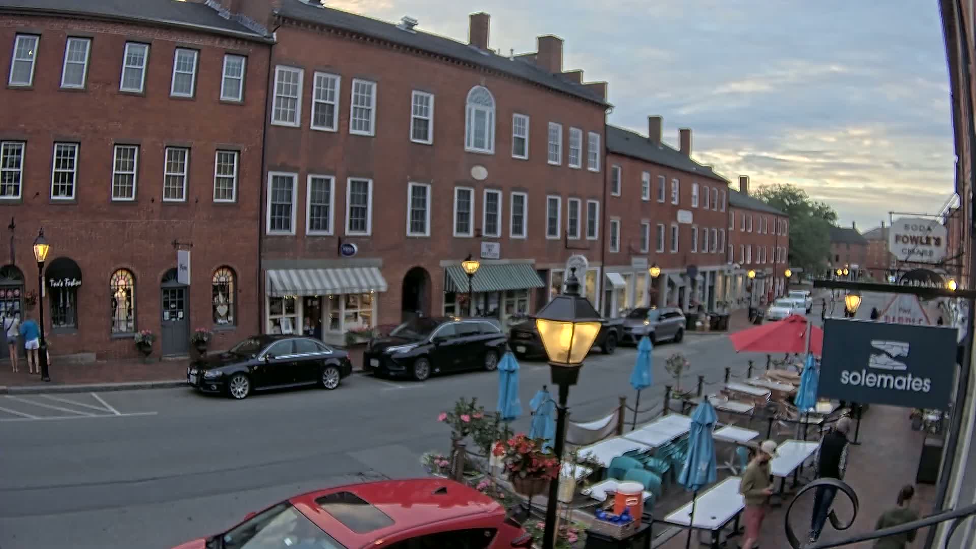 Newburyport, State Street North View Live Cam - Newburyport, Essex, Massachusetts, USA