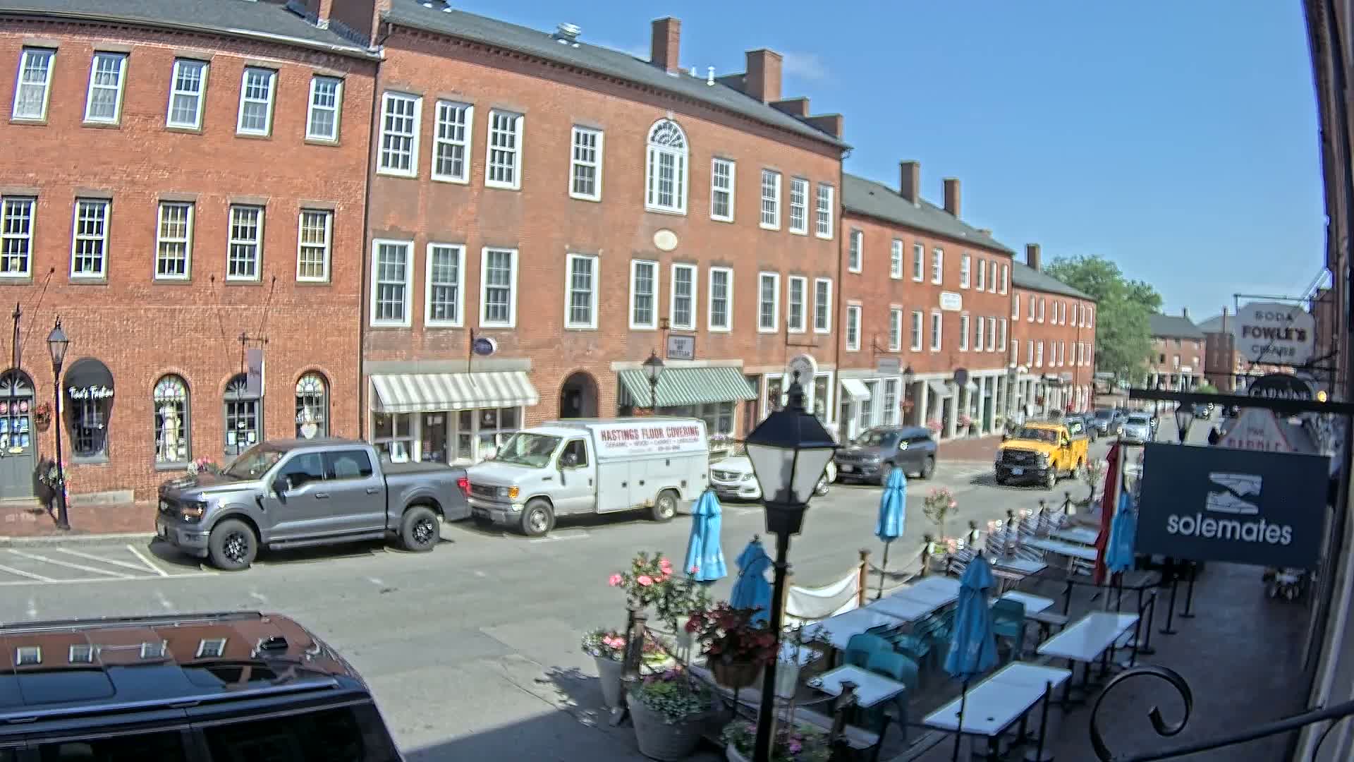 Newburyport, State Street North View Live Cam - Newburyport, Essex, Massachusetts, USA