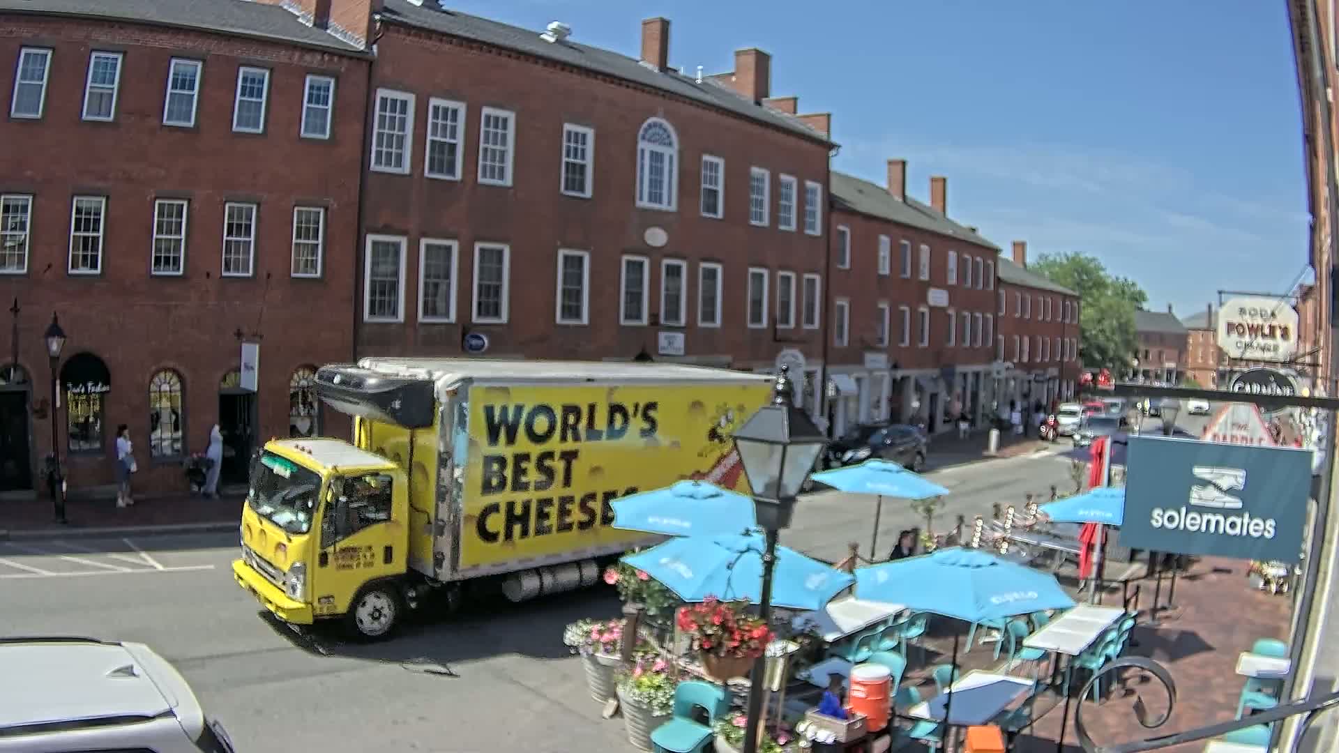 Newburyport, State Street North View Live Cam - Newburyport, Essex, Massachusetts, USA