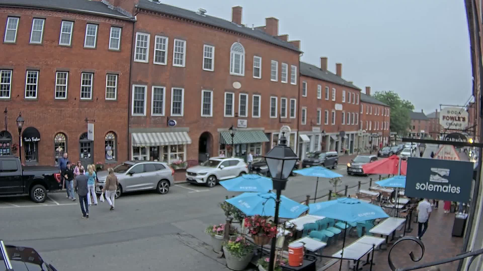 Newburyport, State Street North View Live Cam - Newburyport, Essex, Massachusetts, USA